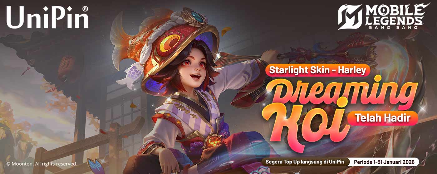 Starlight Skin Harley “Dreaming Hoi” Resmi Hadir di MLBB!